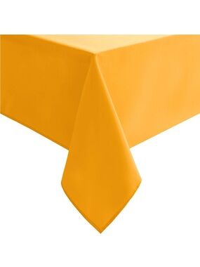 Orange Tablecloth 100% Polyester ‘DINING ROOM, PARTY, PICNIC’ Rectangular 52x70”
